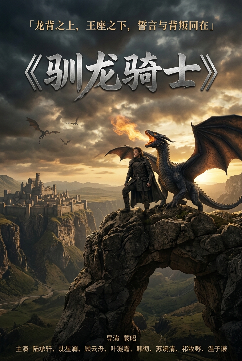 《驯龙骑士》海报